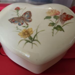 Vintage Takahashi heart-shaped trinket dish
